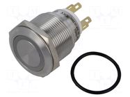 Switch: vandal resistant; Pos: 2; SPDT; 3A/220VAC; 5A/24VDC; IP65 ONPOW