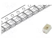 LED; red; SMD; 2214,PLCC2; 180÷250mcd; 1.6÷2.4VDC; 2.2x1.4x1.3mm LUCKYLIGHT