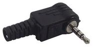 PLUG, 2.5MM JACK, 3POLE