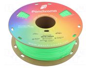Filament: PLA; 1.75mm; neon green; 190÷230°C; 1kg; Panchroma™ POLYMAKER