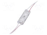 LED; white; 6500K; 720mW; 106lm; IP66; 165°; No.of diodes: 2; 2835 POS