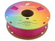 Filament: PLA; 1.75mm; neon magenta; 190÷230°C; 1kg; Panchroma™ POLYMAKER
