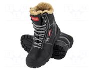 Boots; Size: 47; black; leather; bad weather,slip LAHTI PRO