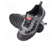 Shoes; Size: 47; grey-black; knitwear,chamois; with metal toecap LAHTI PRO