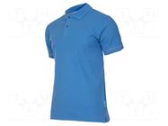 Polo shirt; Size: L; blue; 220g/m2 LAHTI PRO