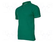 Polo shirt; Size: M; green; 220g/m2 LAHTI PRO
