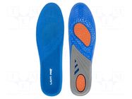 Inserts for shoes; Size: 41-47; gel LAHTI PRO
