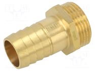 Splice terminal: coupling-adapter terminal; brass CW617N; BR GEBO