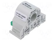 Current monitoring relay; AC/DC current; 9÷30VDC; 6M; IP20 FINDER