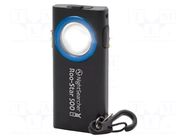 Torch: LED keyring; 8h; L: 60mm; 500lm; IP54; RooStar 500; W: 27.5mm NightSearcher