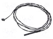 NTC thermistor; 1m; plug in; 10kΩ TDK-LAMBDA