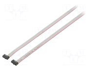 Ribbon cable with IDC connectors; IDC,both sides; 1016mm; 40" SAMTEC