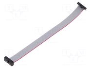 Ribbon cable with IDC connectors; IDC,both sides; 127mm; 5" SAMTEC