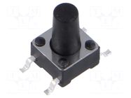 Microswitch TACT; SPST; Pos: 2; 50mA/12VDC; SMT; none; 2.6N; 6x6mm Same Sky
