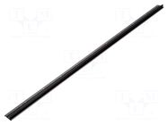 Ruler; L: 1m; black TAJIMA
