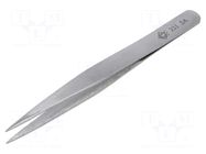 Tweezers; 120mm; universal; Blade tip shape: sharp,serrated PIERGIACOMI