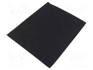 Cleaning cloth: sandpaper; Granularity: 60; 230x280mm; 6s. PG PROFESSIONAL