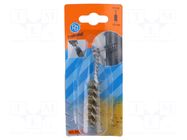 Brush; 16mm; Ø: 6mm; brass; Mounting: rod 6mm PG PROFESSIONAL
