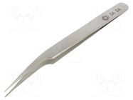 Tweezers; 115mm; for precision works; Blades: curved,narrowed PIERGIACOMI