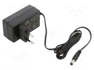 Power supply: switching; mains,plug-in; 24VDC; 1.5A; 36W; 87.4% POS