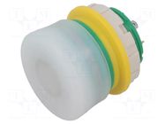 Switch: emergency stop; 22mm; Stabl.pos: 2; NC x2; white; yes; IP65 IDEC