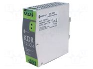 Power supply: switching; 120W; for DIN rail mounting; OUT: 1; KDR BREVE TUFVASSONS