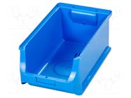Container: cuvette; plastic; blue; 205x355x150mm; ProfiPlus Box 4 ALLIT AG