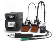 Station: soldering/desoldering; 150W; 150W; 90÷450°C; 230VAC; ESD JBC TOOLS