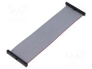 Ribbon cable with IDC connectors; IDC,both sides; 127mm; 5" SAMTEC