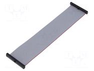 Ribbon cable with IDC connectors; IDC,both sides; 152.4mm; 6" SAMTEC