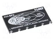 Antenna; RF; -6.4dBi; SMD; 50Ω; f: 429÷437MHz; 27.94x13.7x1.5mm LINX TECHNOLOGIES