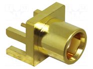 Connector: MCX; socket; female; card edge; 50Ω; on PCBs; PTFE LINX TECHNOLOGIES