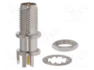Connector: RP-SMA; socket; male,reverse; card edge; 50Ω; on PCBs LINX TECHNOLOGIES