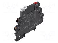 Relay: interface; SPST-NO; Ucntrl: 120VAC; 1A; 24÷240VAC; Relay set WEIDMÜLLER