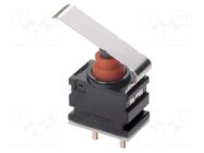 Microswitch SNAP ACTION; 0.01A/13.5VDC; SPST-NC; ON-(OFF); Pos: 2 OMRON Electronic Components