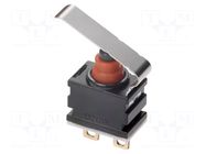 Microswitch SNAP ACTION; 0.01A/13.5VDC; SPST-NC; ON-(OFF); Pos: 2 OMRON Electronic Components