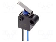 Microswitch SNAP ACTION; 0.01A/13.5VDC; SPST-NO; OFF-(ON); Pos: 2 OMRON Electronic Components