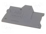 End piece; Entrelec; grey TE Connectivity