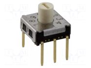 Encoding switch; DEC/BCD; Pos: 10; THT; Rcont max: 200mΩ; 1.96Ncm OMRON Electronic Components