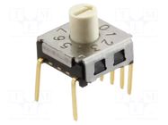 Encoding switch; DEC/BCD; Pos: 10; THT; Rcont max: 200mΩ; 1.96Ncm OMRON Electronic Components