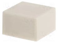 Button; push-in; 5.5mm; -25÷70°C; square; grey OMRON Electronic Components