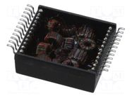 Transformer: impulse; SMD; 350uH; 13.6x13.6x5.7mm; audio; 1÷100MHz PULSE