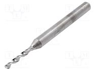 Drill bit; Ø: 1.5mm; carbon steel; PCB; 1/8" (3,175mm) BUNGARD