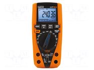Digital multimeter; LCD; 3,5 digit,4,5 digit; True RMS; IP40 HT INSTRUMENTS