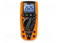 Digital multimeter; LCD; 4 digit; VDC: 600mV,6V,60V,600V,1kV HT INSTRUMENTS