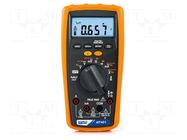Digital multimeter; LCD; 4-digit; VDC accuracy: ±(0.08%+2digit) HT INSTRUMENTS