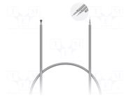 Cable; IPEX MHF 5L,wires; grey; angled; -40÷85°C; 250mm; 50Ω GCT