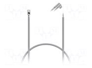 Cable; IPEX MHF 1 LK,wires; black; angled; -40÷85°C; 250mm; 50Ω GCT