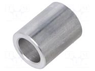 Spacer sleeve; 20mm; cylindrical; aluminium; Out.diam: 16mm DREMEC