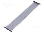 Ribbon cable with IDC connectors; IDC,both sides; 228.6mm; 9" SAMTEC